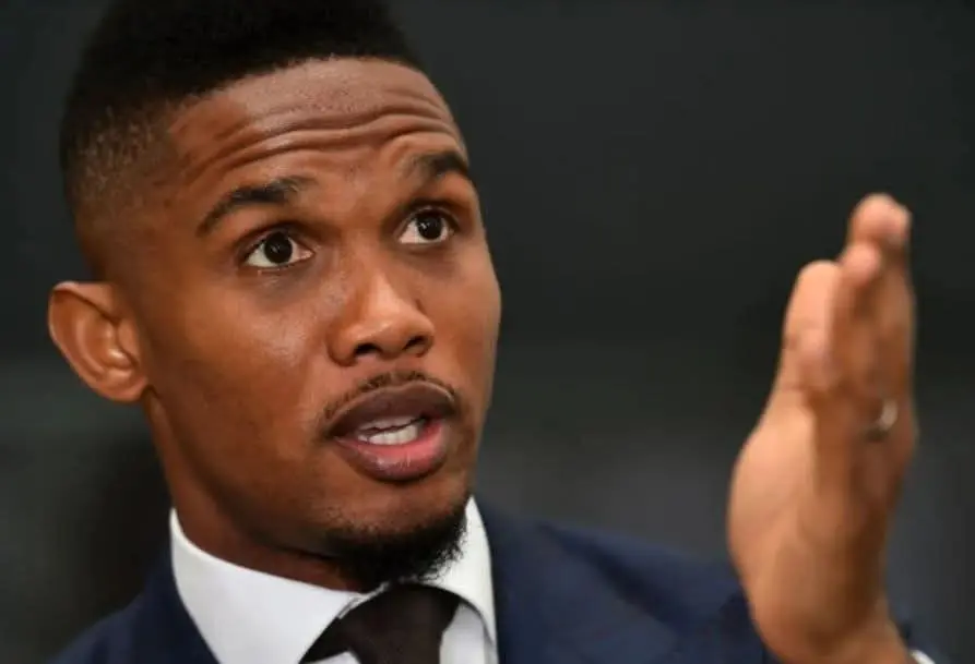 CAF Sanctions Samuel Eto’o With Four-Match Ban, $20,000 Fine Over AFCON Misconduct