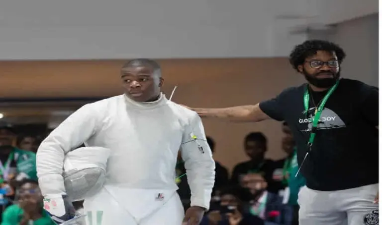 Nigeria’s Star Fencer Inkosi Brou Heads Squad for African Junior Championships in Senegal
