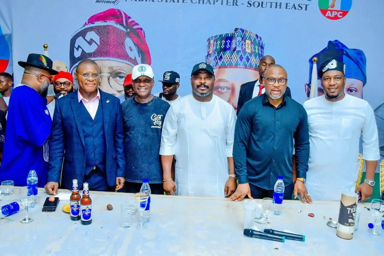 Abia City Boy Movement Endorses Tinubu as Sole 2027 Presidential Candidate