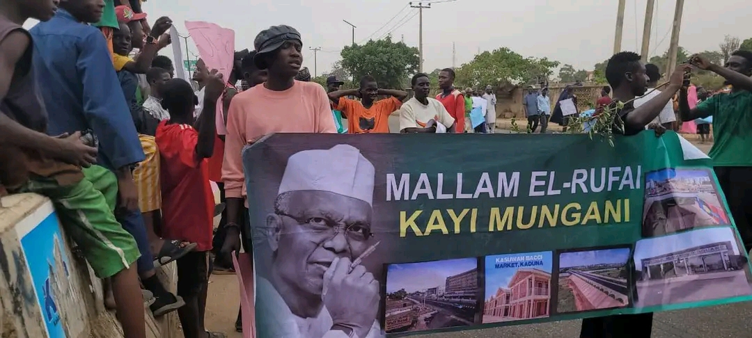 Kaduna Boils as Protesters Demand El-Rufai’s Immediate Release