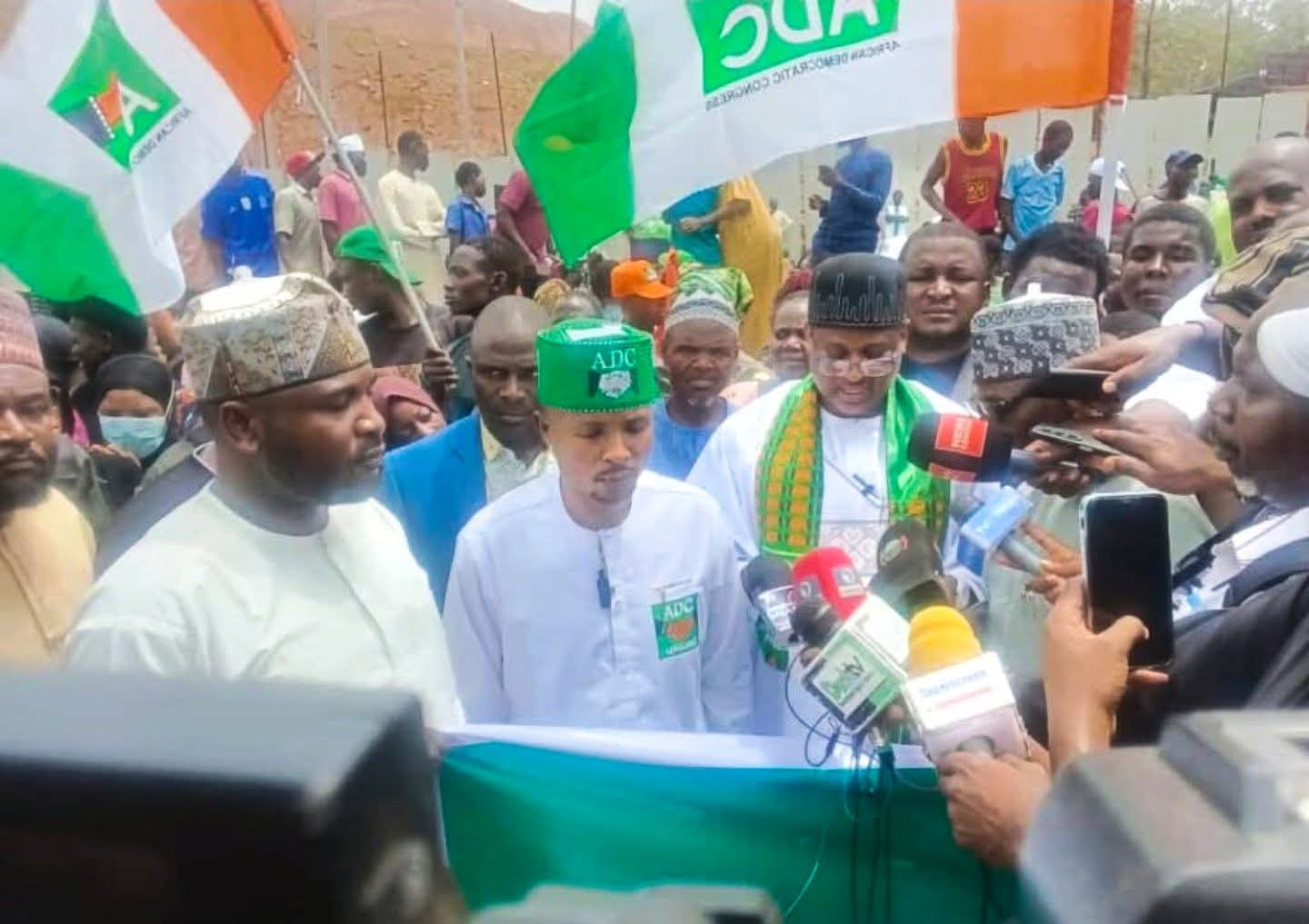 ADC Crisis Boils Over: Rival Faction Storms INEC, Demands Official Recognition