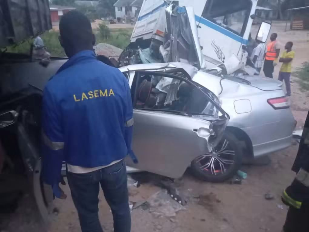 Five Killed in Head-On Collision on Badagry Expressway