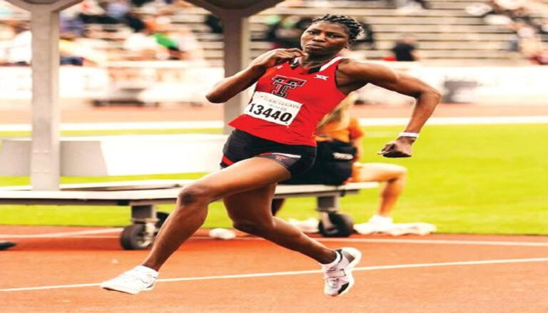 Adeshina Bags Historic Big 12 Hat-Trick with Record-Breaking 1.96m Leap