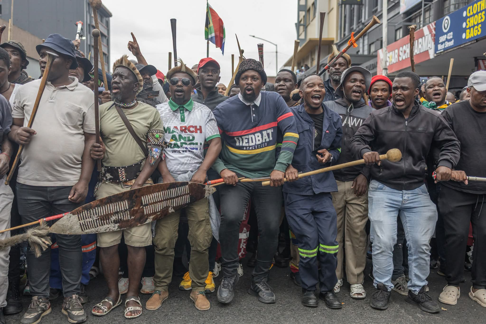 Mass Protests Against Undocumented Migrants Grip South Africa, Spark Tensions Nationwide